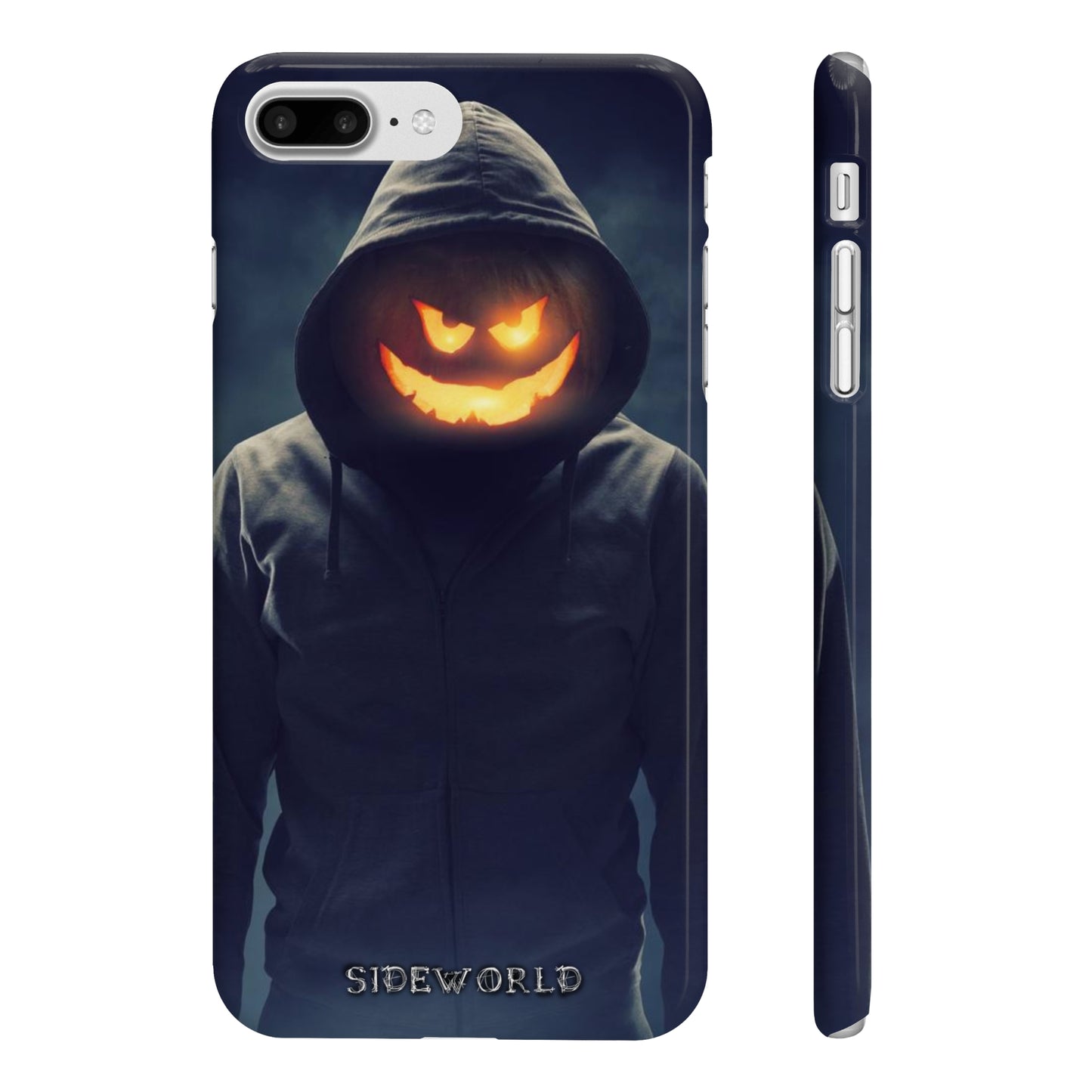 Halloween Horror Pumpkin Thief Slim Phone Cases #1