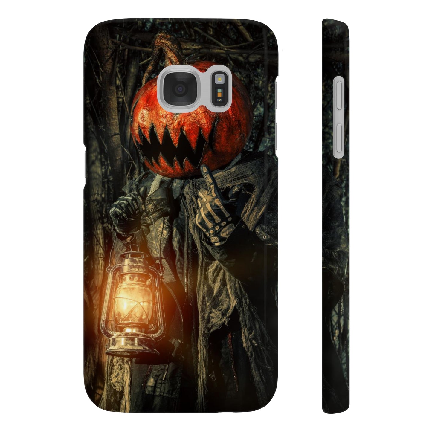 Halloween Horror Pumpkin "Jack Knife" Slim Phone Cases #3