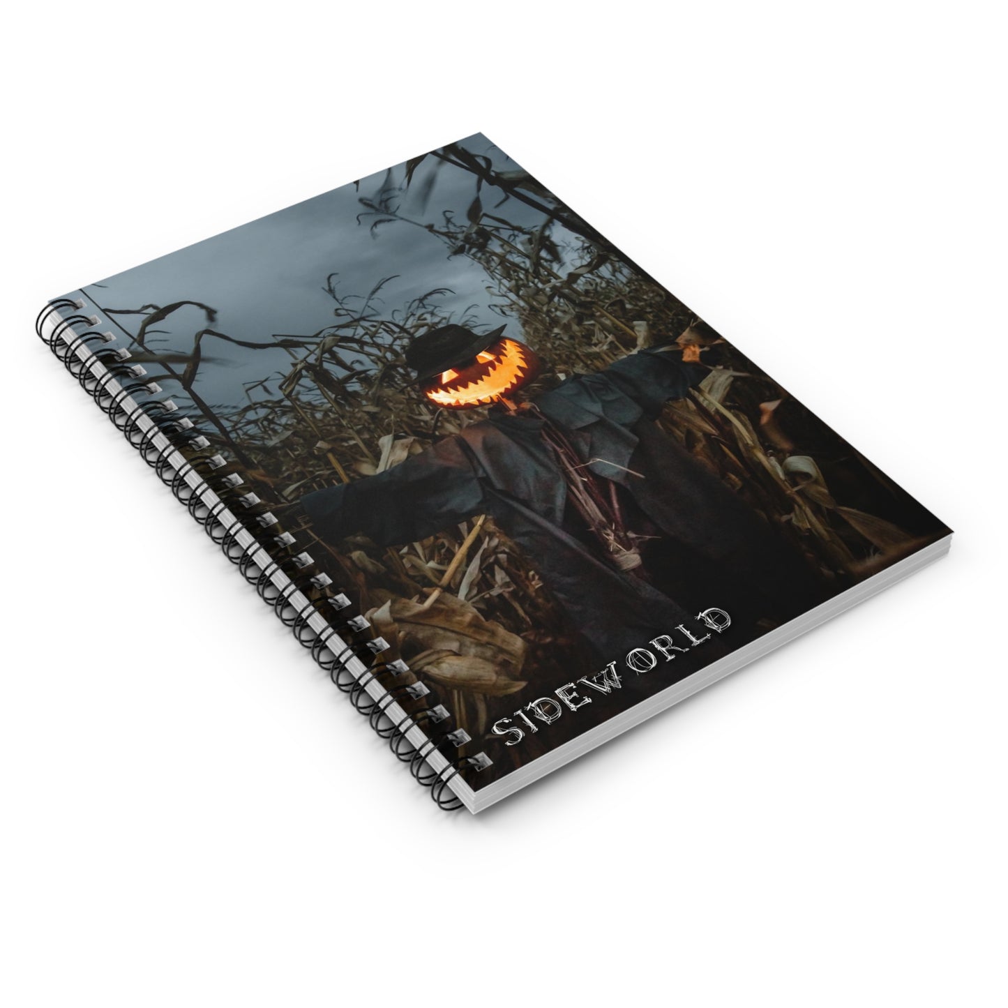 Halloween Scarecrow - Spiral Horror Notebook #1