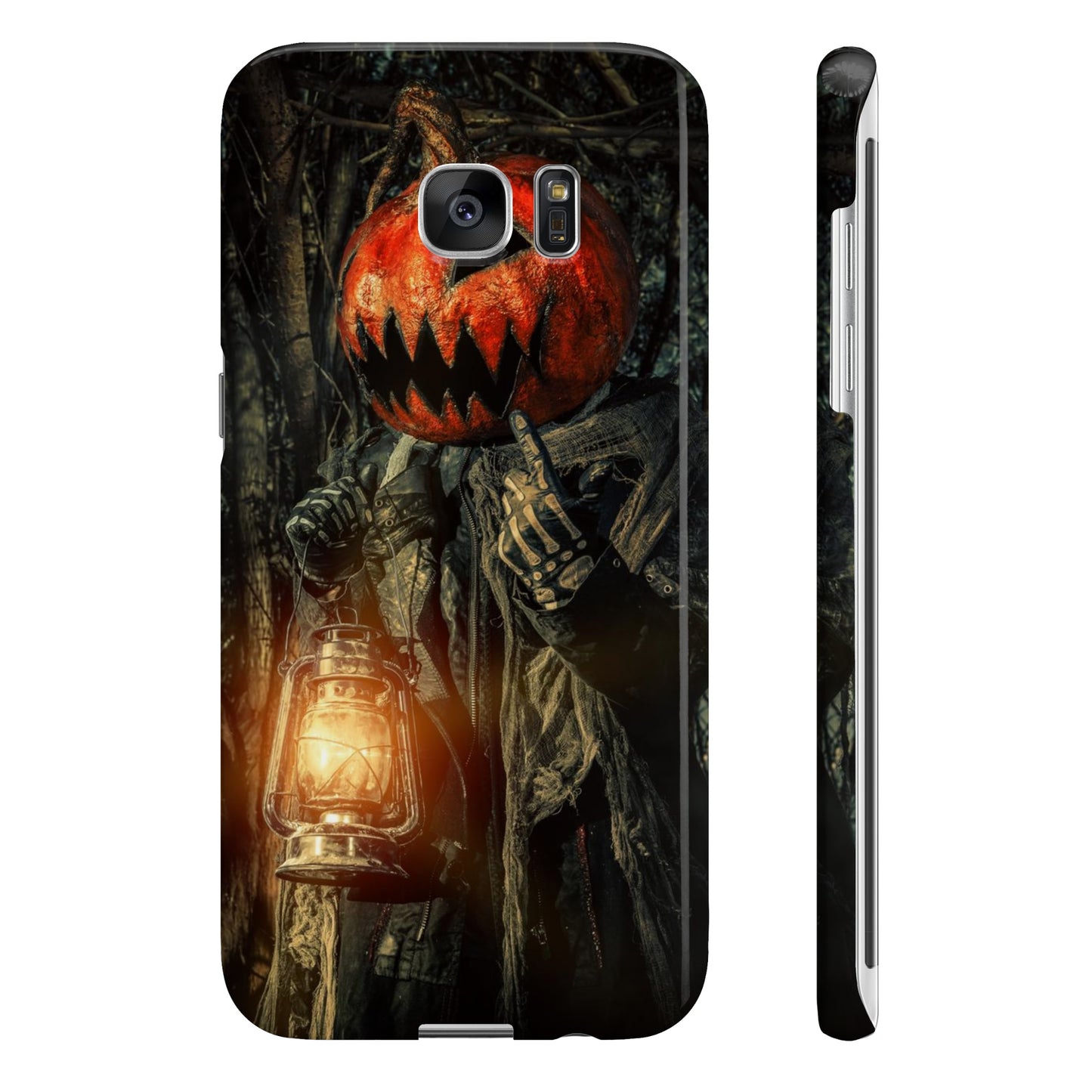 Halloween Horror Pumpkin "Jack Knife" Slim Phone Cases #3