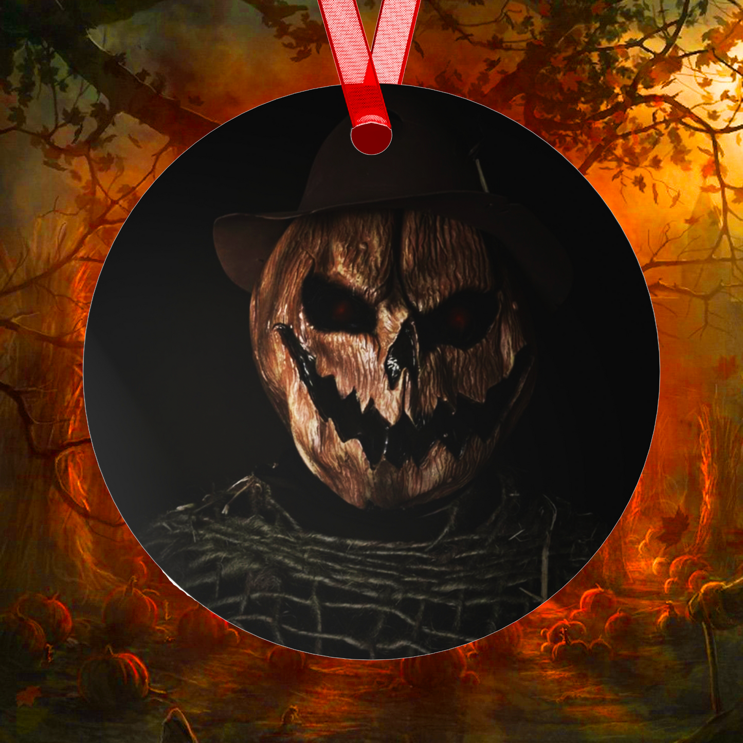 Halloween Horror Pumpkin "Son of Jack Knife" - Metal Ornament