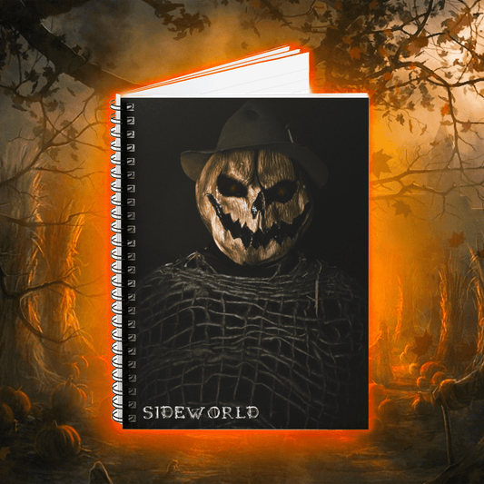 Halloween Pumpkin "Son of Jack Knife" - Spiral Horror Notebook