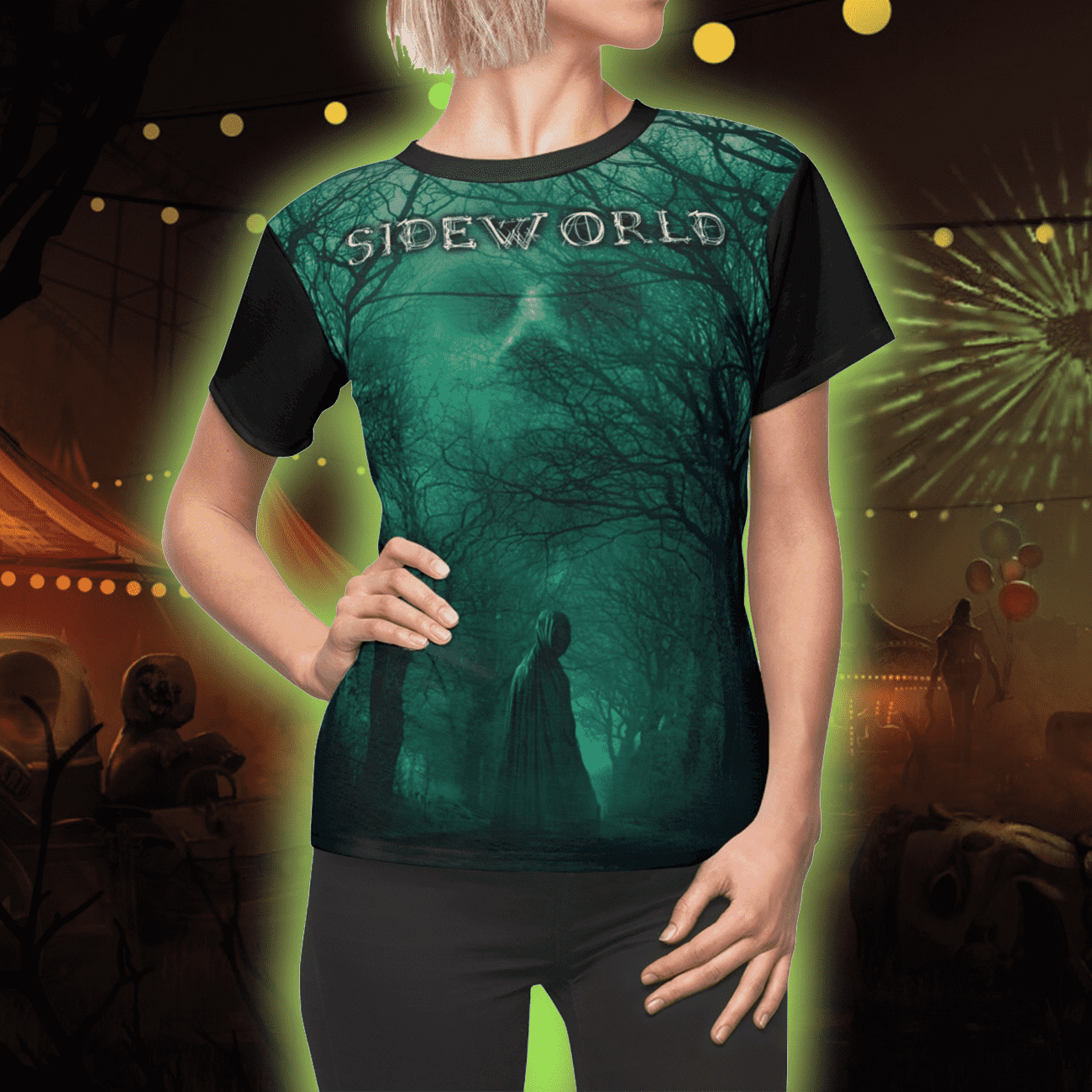 Haunted Forests Horror Film T-Shirt #1 - Unisex