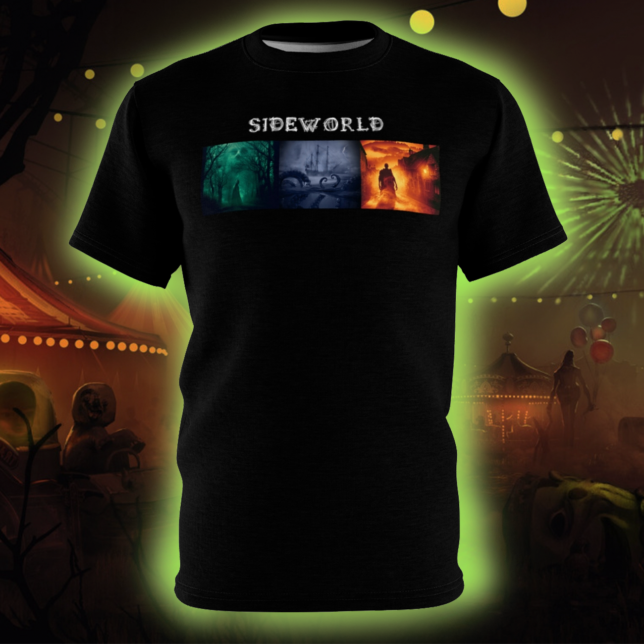 Sideworld Trilogy Horror Film T-Shirt #1 - Unisex