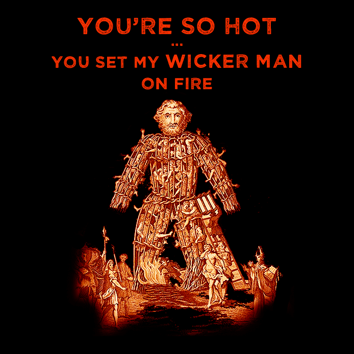 Wicker Man Fun Folk Horror T-Shirt #1 - Unisex