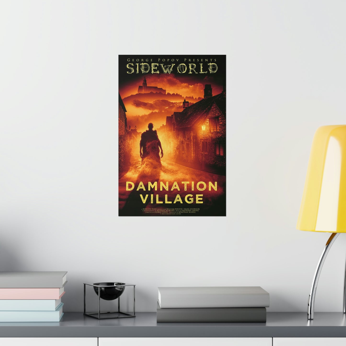 Damnation Village Premium Matte Folk Horror Movie Poster #1